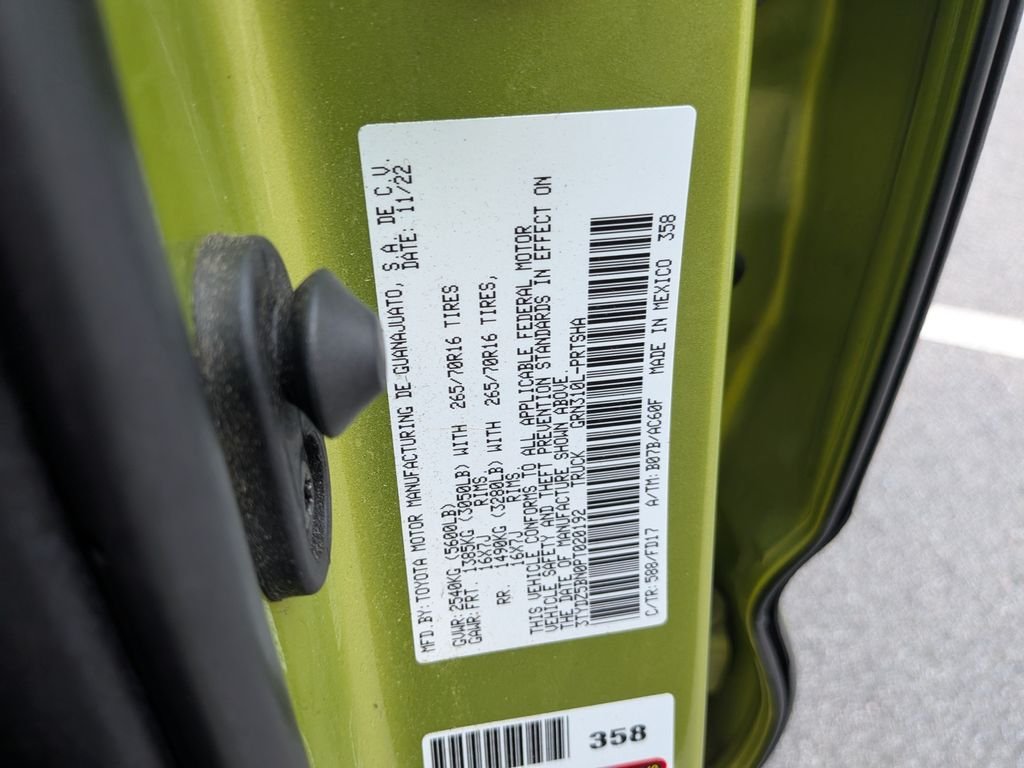 Certified Used 2023  Toyota TRD Off-Road image 30