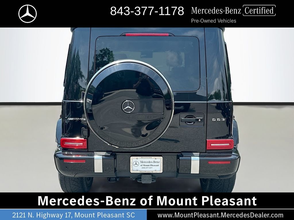 Certified Used 2022 Black Mercedes-AMG G 63 AMG® image 6
