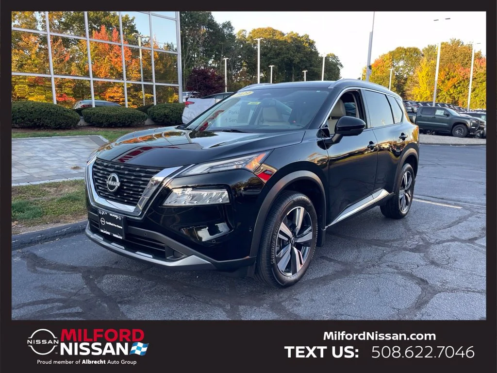 Certified Used 2023 Black Nissan SL image 1