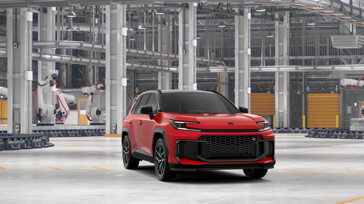 New 2026 Supersonic Red with Midnight Black Metallic roof Toyota GR SPORT image 16