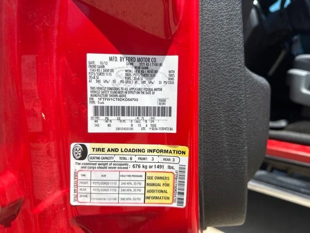 Used 2013 Red Ford XLT image 10