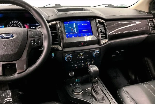 Used 2021 Shadow Black Metallic Ford Lariat image 7