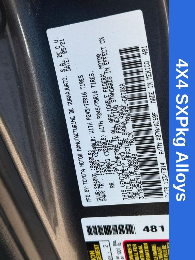Used 2021 Magnetic Gray Metallic Toyota SR image 31