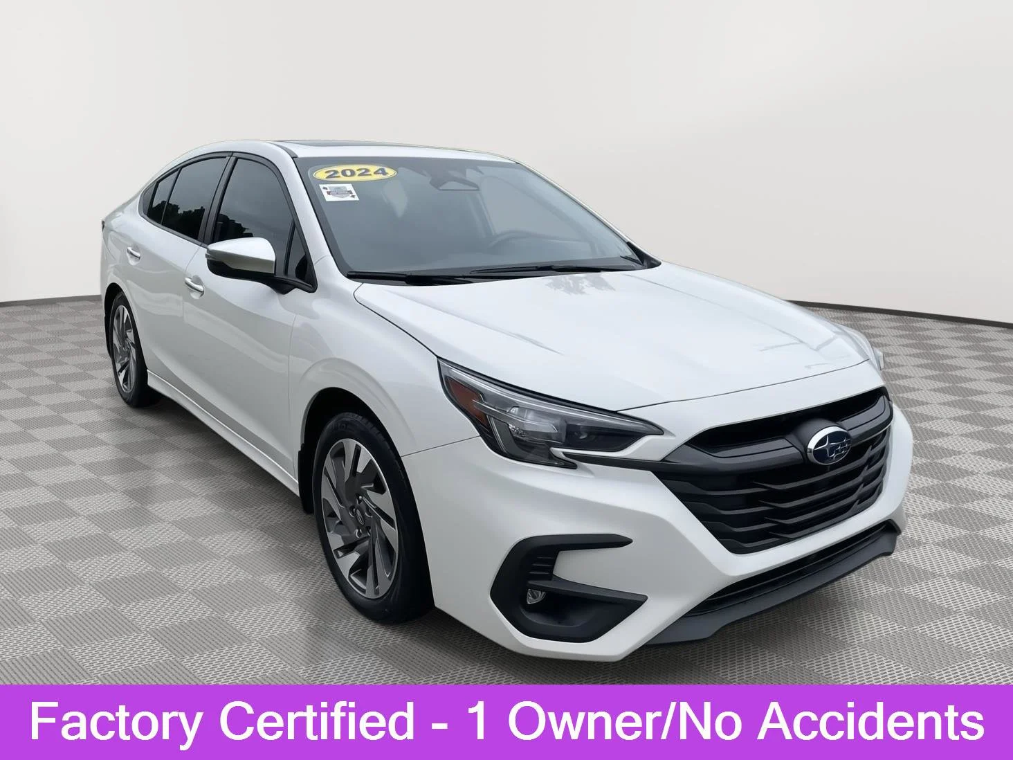 Certified Used 2024 Crystal White Pearl Subaru Touring XT image 1