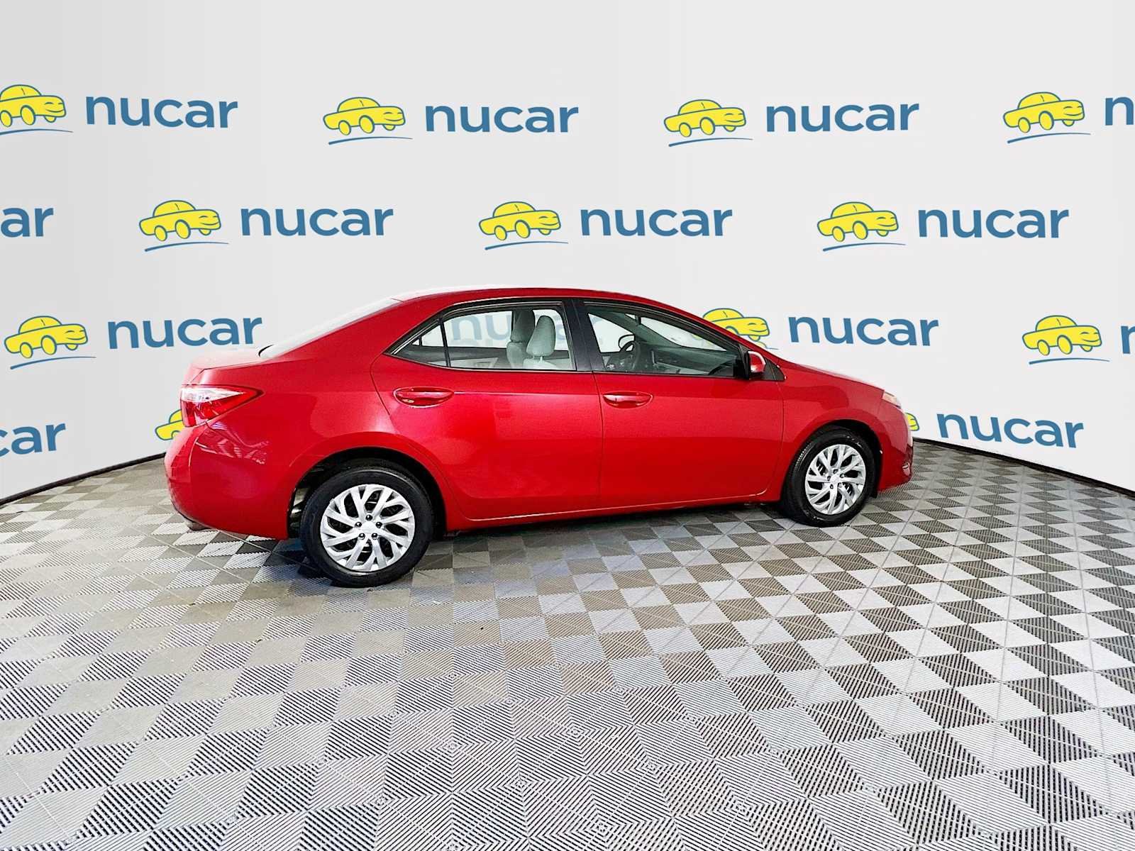 Used 2017 Barcelona Red Metallic Toyota LE image 8