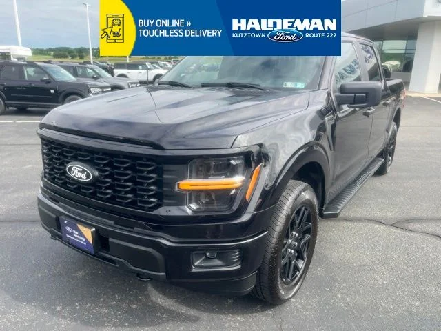 Certified Used 2024 Black Ford STX image 1