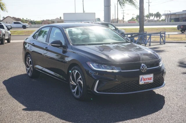 New 2026 Deep Black Pearl Volkswagen SEL image 3