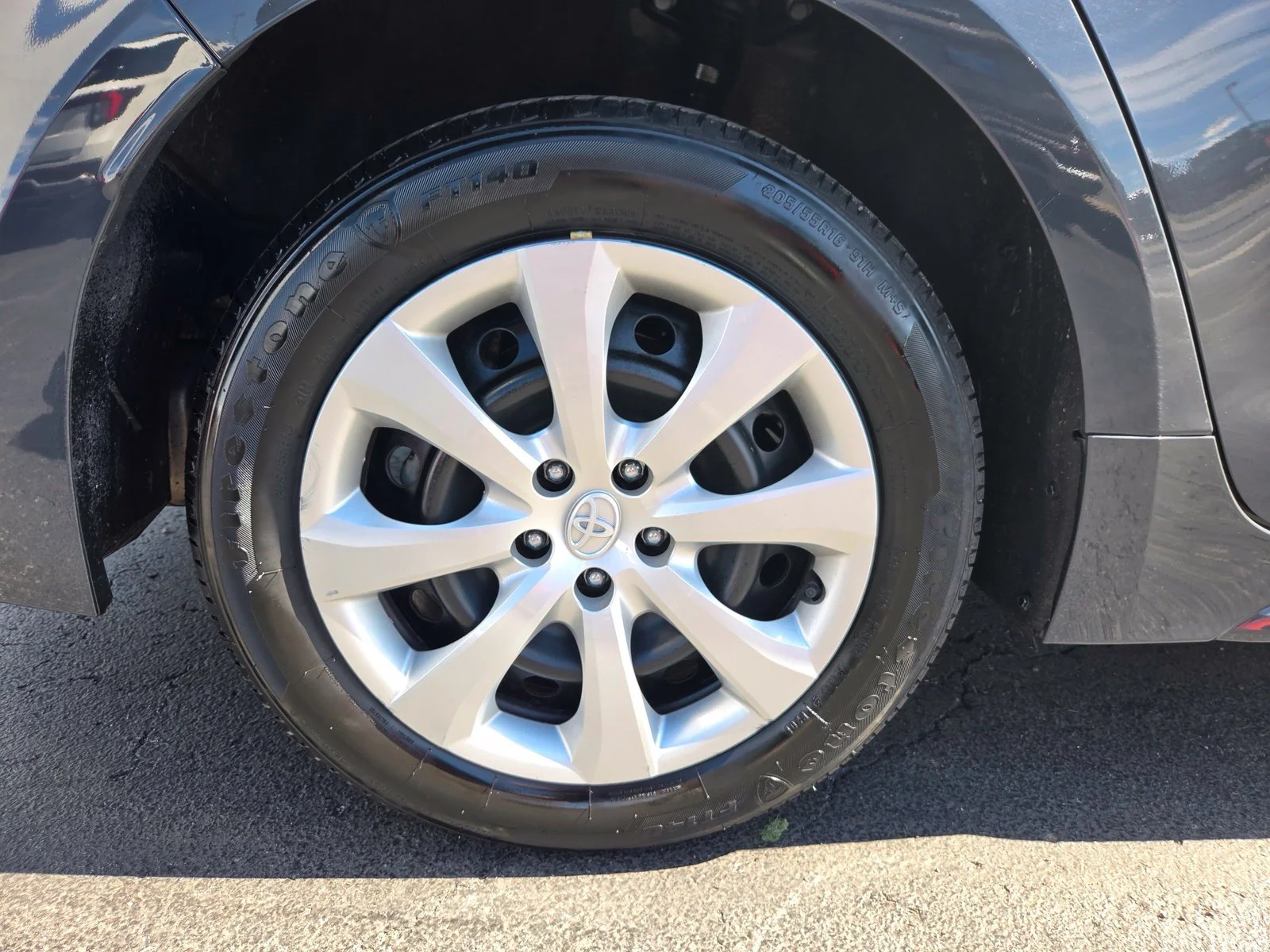 Used 2025 Black Toyota LE image 34