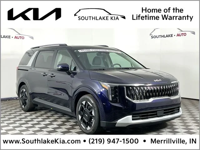 New 2026 Deep Chroma Blue Kia EX image 1