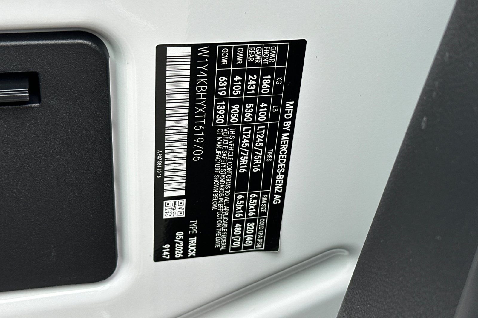 New 2026 White Mercedes-Benz Cargo 144 WB image 26