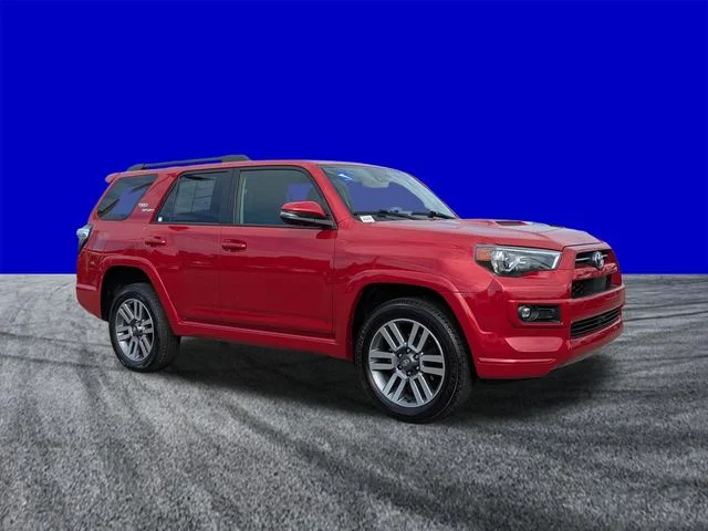 Certified Used 2023 Barcelona Red Metallic Toyota TRD Sport image 2