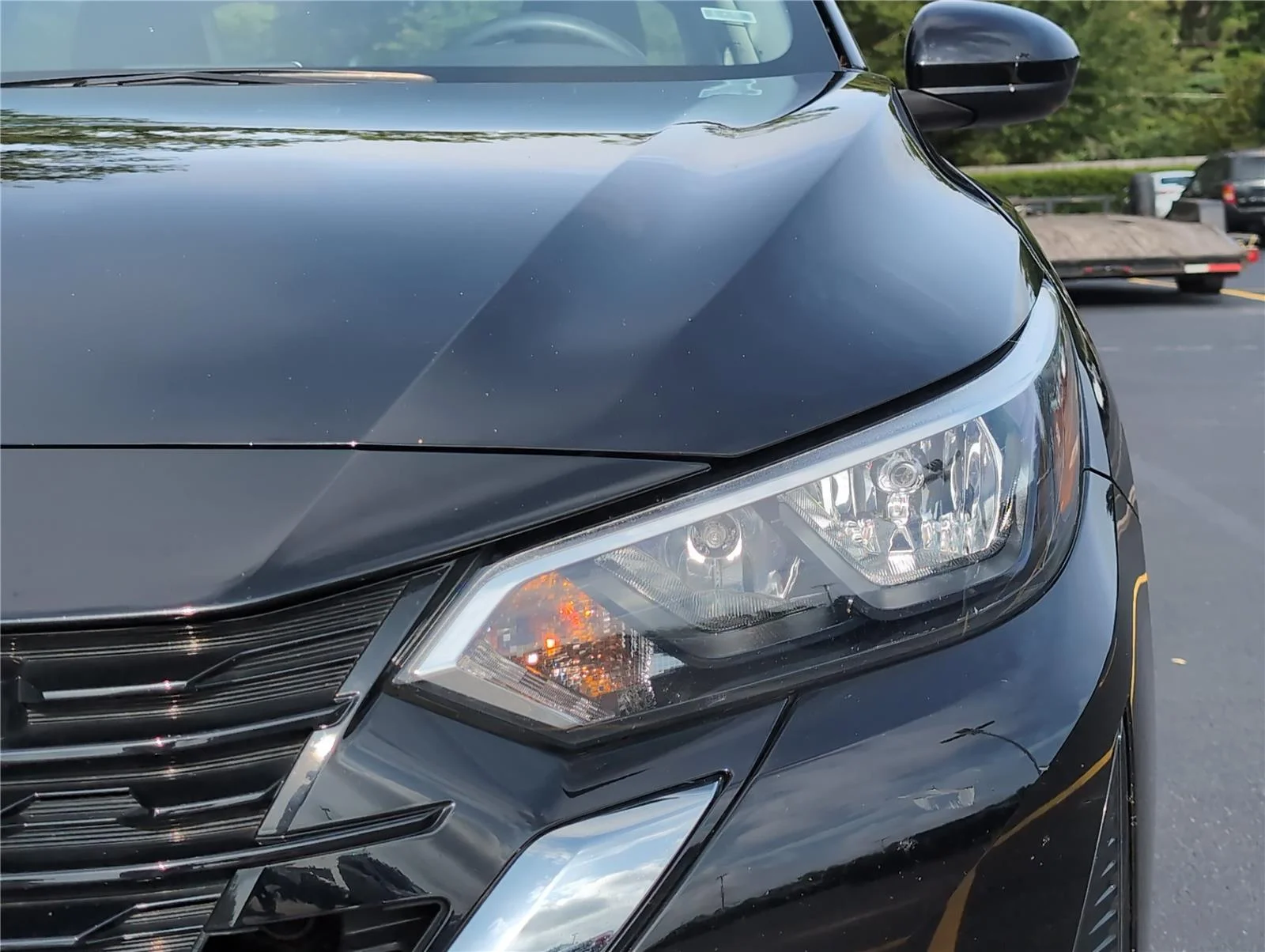 Used 2024 Super Black Nissan SV image 12