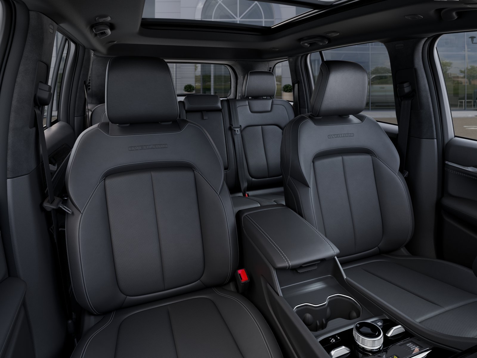 New 2025 Bright White Clear-Coat Exterior Paint Jeep Overland image 27