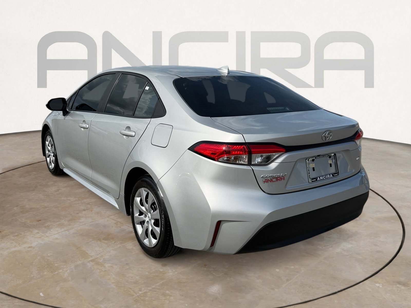Used 2024 Classic Silver Metallic Toyota LE image 8