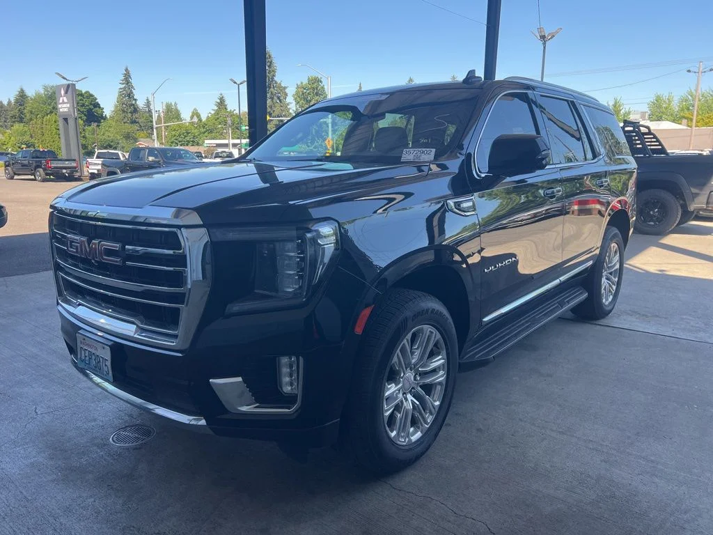 Used 2021 Black GMC SLT image 2