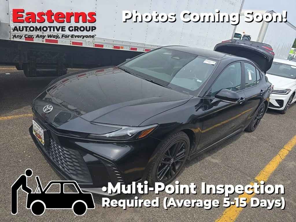 Used 2025 Black Toyota SE image 1