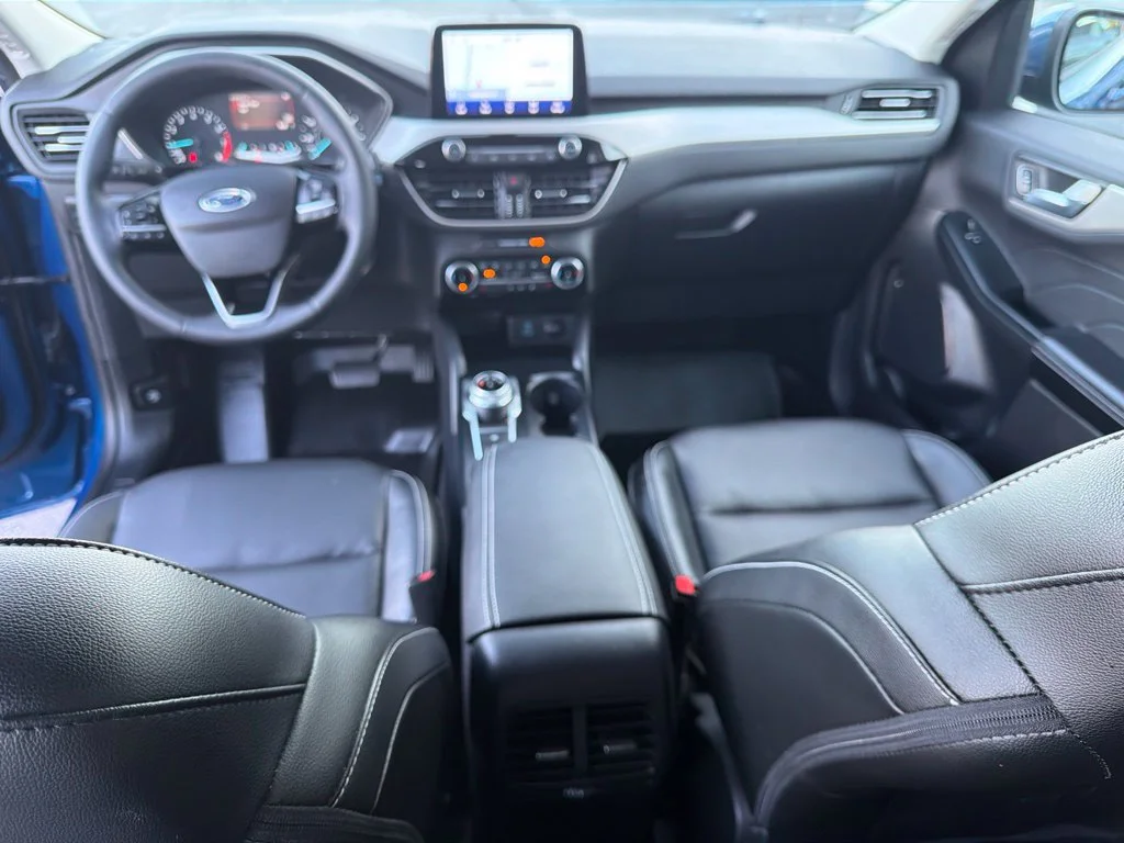 Used 2022 Blue Metallic Ford SEL image 14