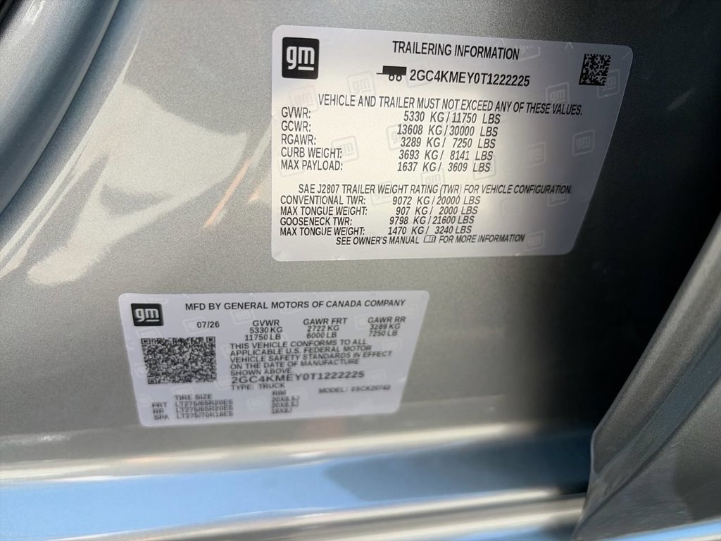 New 2026 Sterling Gray Metallic Chevrolet Custom image 25