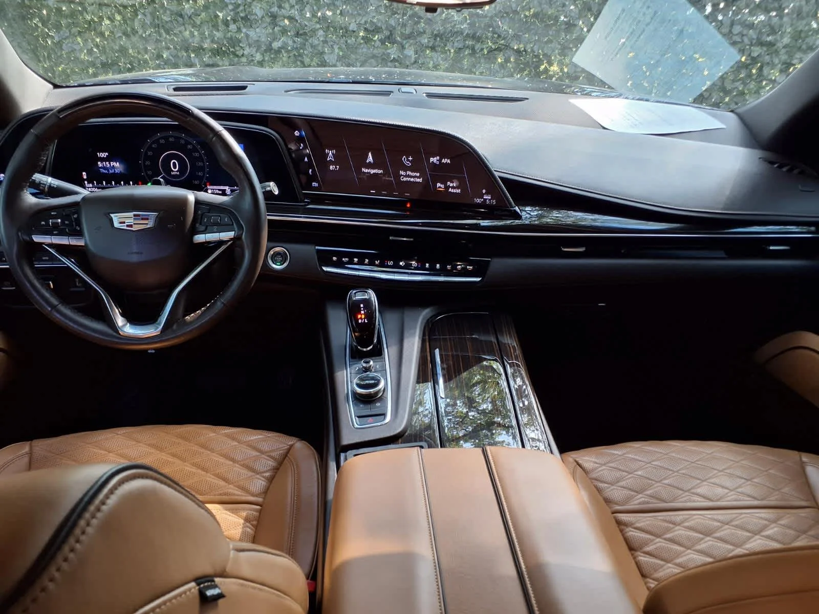 Used 2023 DARK MOON BLUE METALLIC Cadillac 4WD Premium Luxury image 27