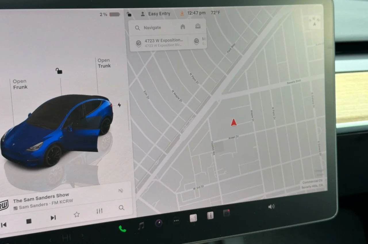 Used 2022 BLUE Tesla Performance image 18