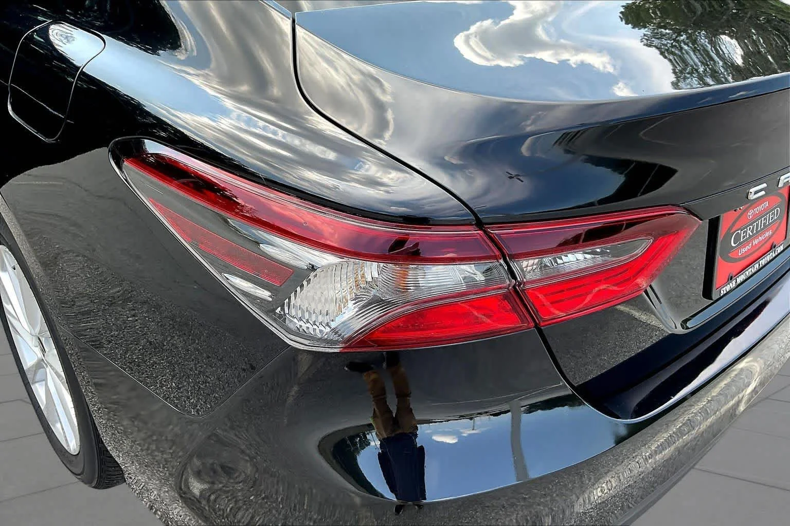 Used 2024 Midnight Black Metallic Toyota LE image 29