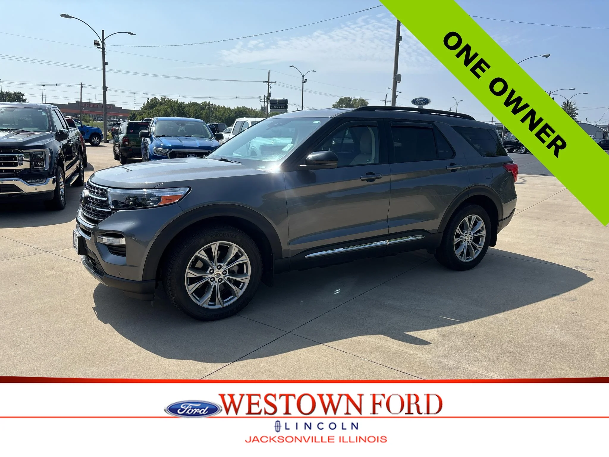 Used 2024 Carbonized Gray Metallic Ford XLT image 1