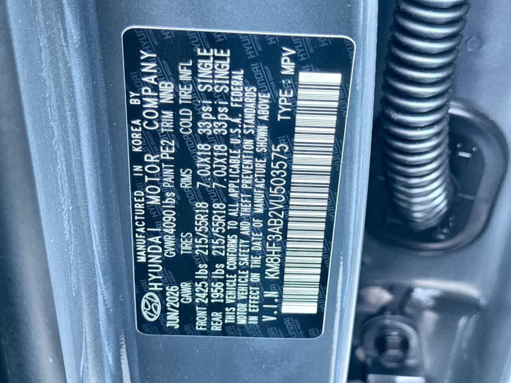 New 2027 Ecotronic Gray Pearl Hyundai SEL Sport FWD image 29