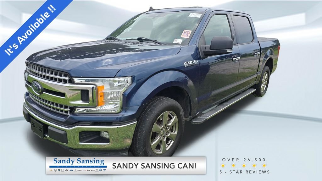 Used 2019 Blue Ford XLT image 1