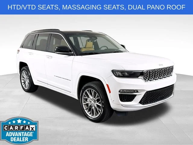 Used 2025 White Jeep Summit image 1