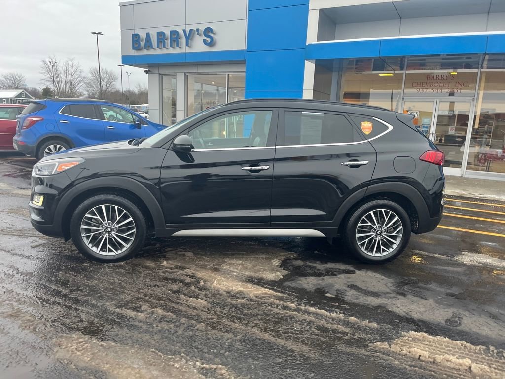 Used 2021 Hyundai Tucson Ultimate with VIN KM8J3CAL3MU393699 for sale in West Union, OH