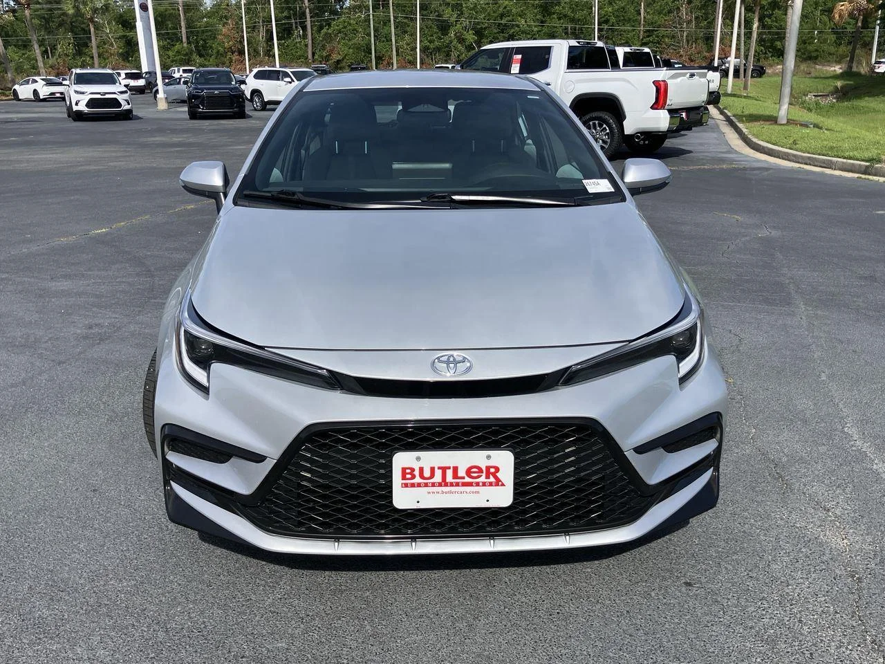 Certified Used 2026 Silver (Classic Silver Metallic) Toyota SE image 8