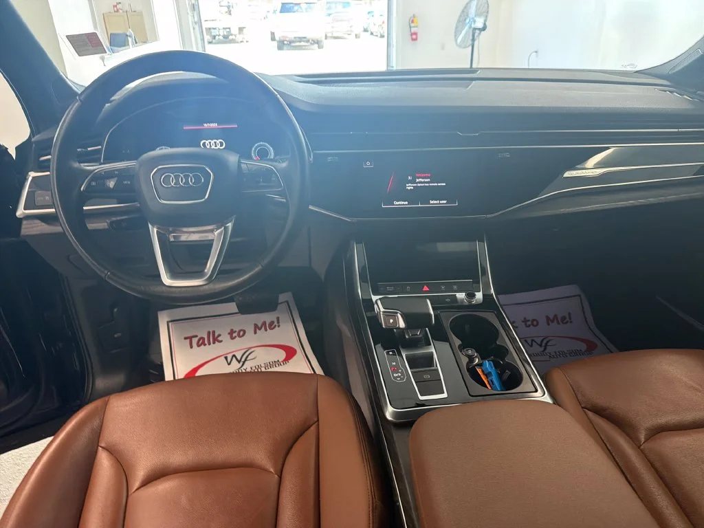 Used 2021 Blue Audi 45 Premium Plus image 15