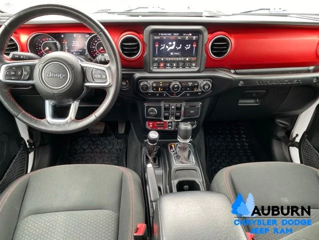 Used 2021 White Jeep Unlimited Rubicon image 27