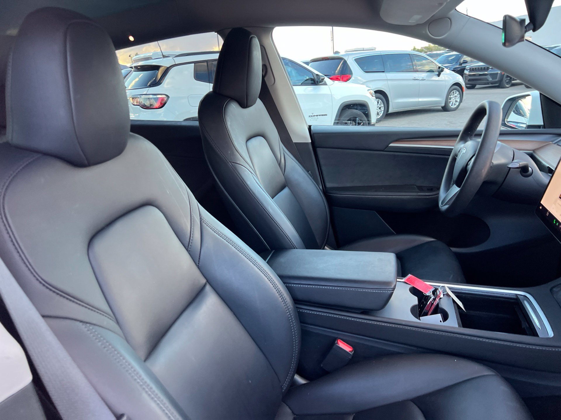 Used 2023 White Tesla Performance image 22
