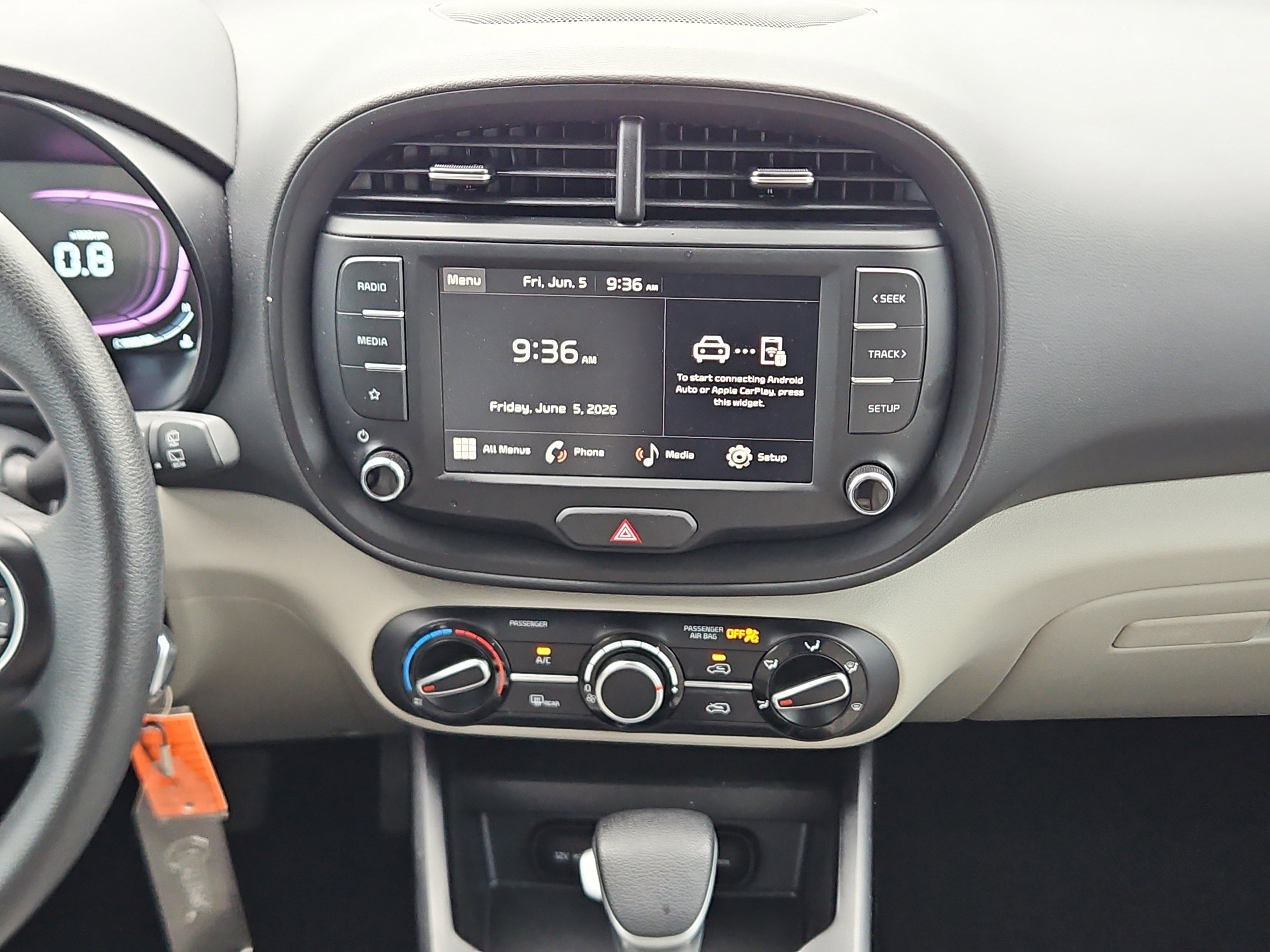 Certified Used 2025 Fusion Black Kia LX image 17