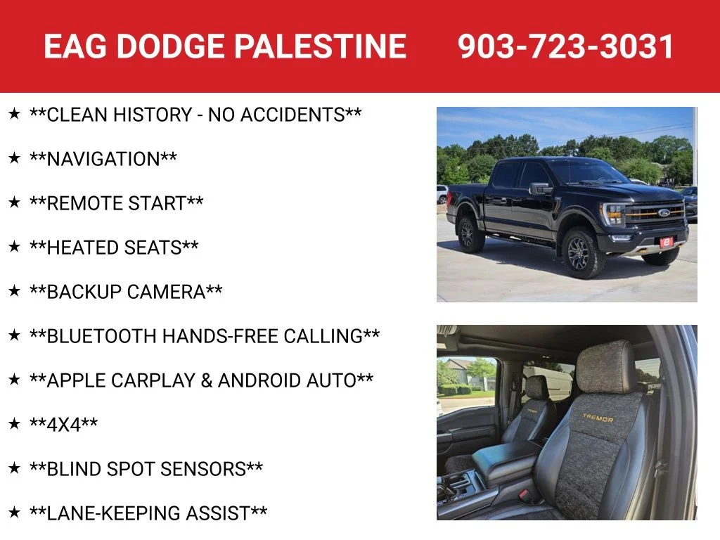 Used 2023 Black Ford Tremor image 4