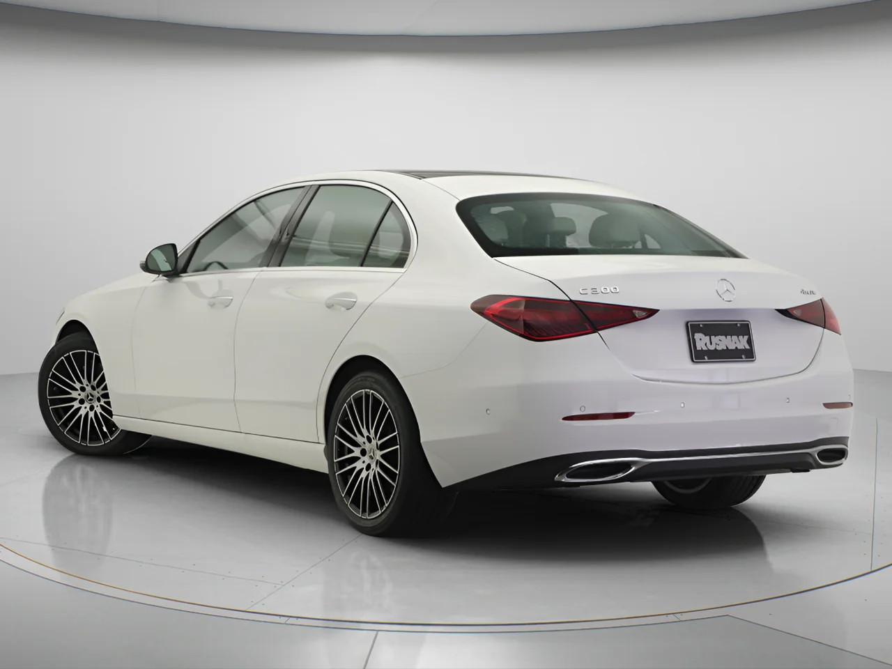 New 2026 Polar White Mercedes-Benz C 300 image 2