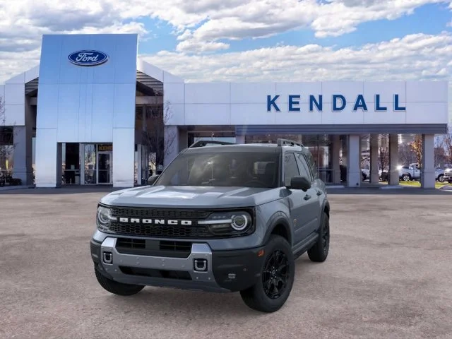 New 2026 Azure Gray Metallic Tri-Coat Ford Badlands image 2