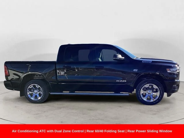 New 2026 Diamond Black Ram BIG HORN CREW CAB 4X4 5