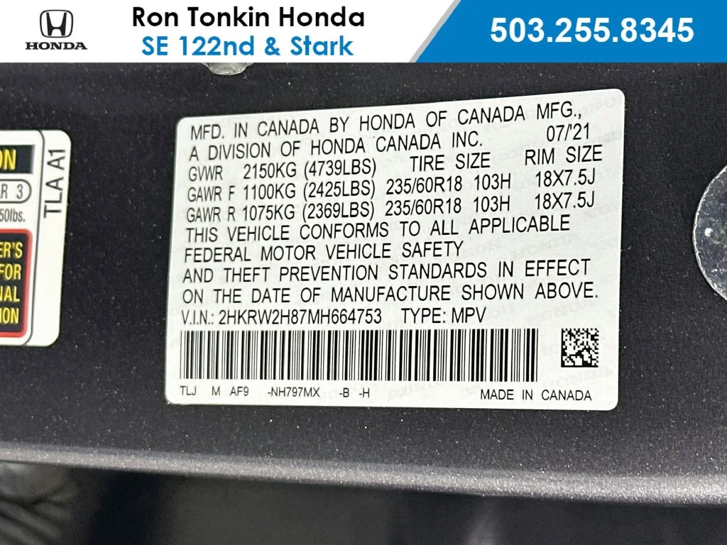 Used 2021  Honda EX-L image 34