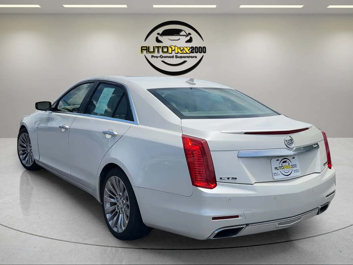 Used 2014 White Cadillac 2.0L Turbo Luxury image 5