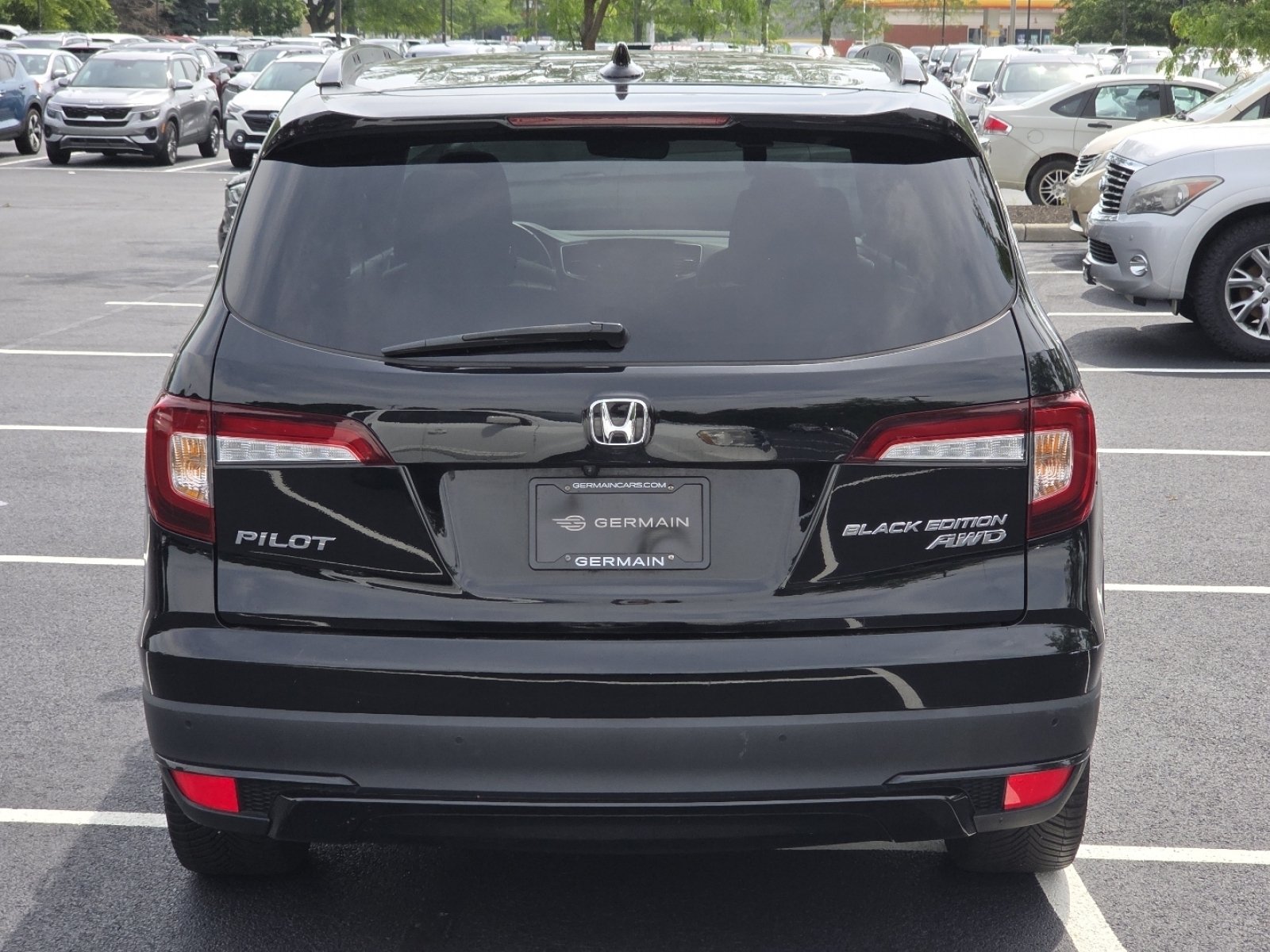 Certified Used 2021 Crystal Black Pearl Honda Black Edition image 26