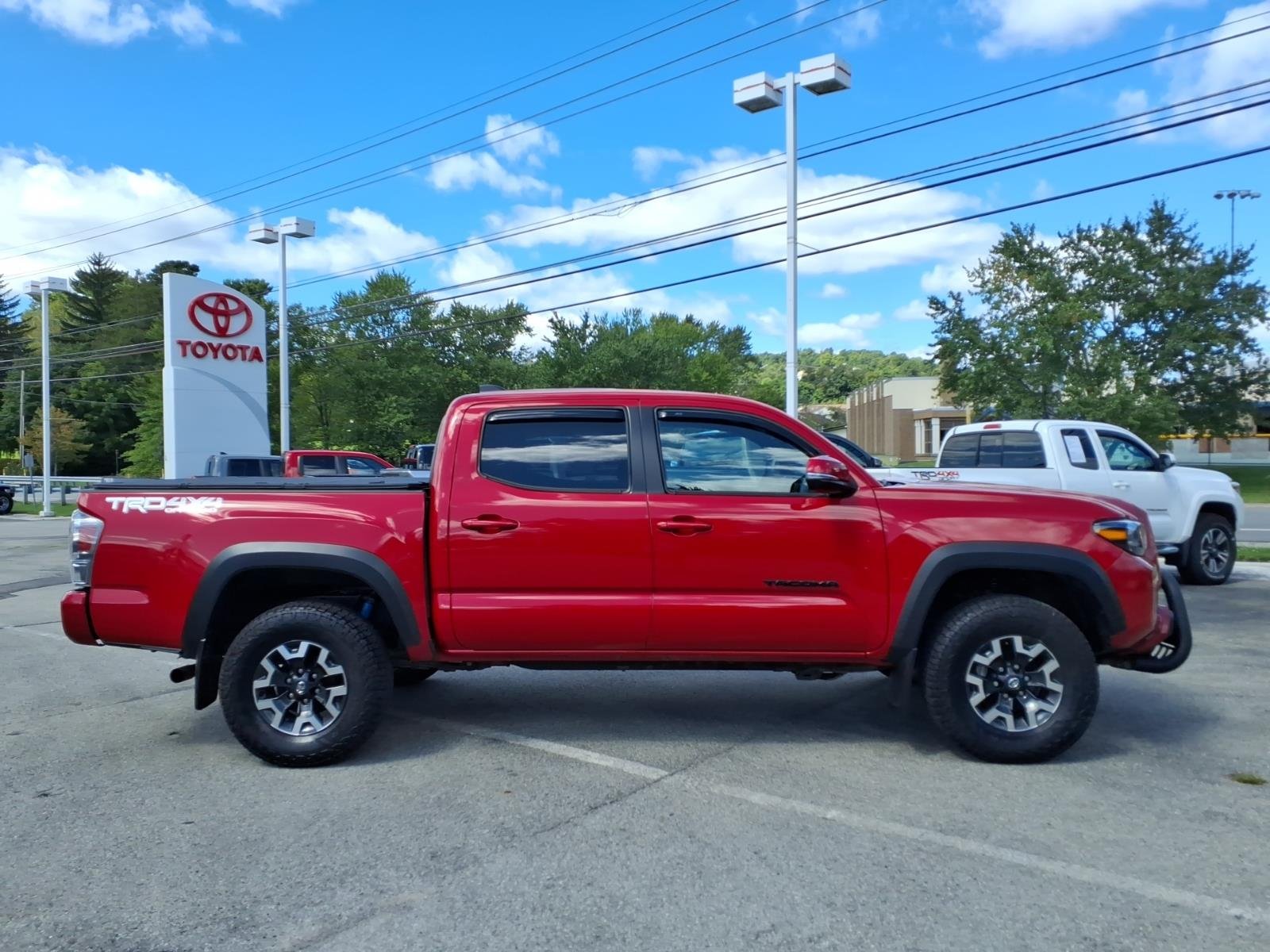 Used 2023 Barcelona Red Metallic Toyota TRD Off Road image 3