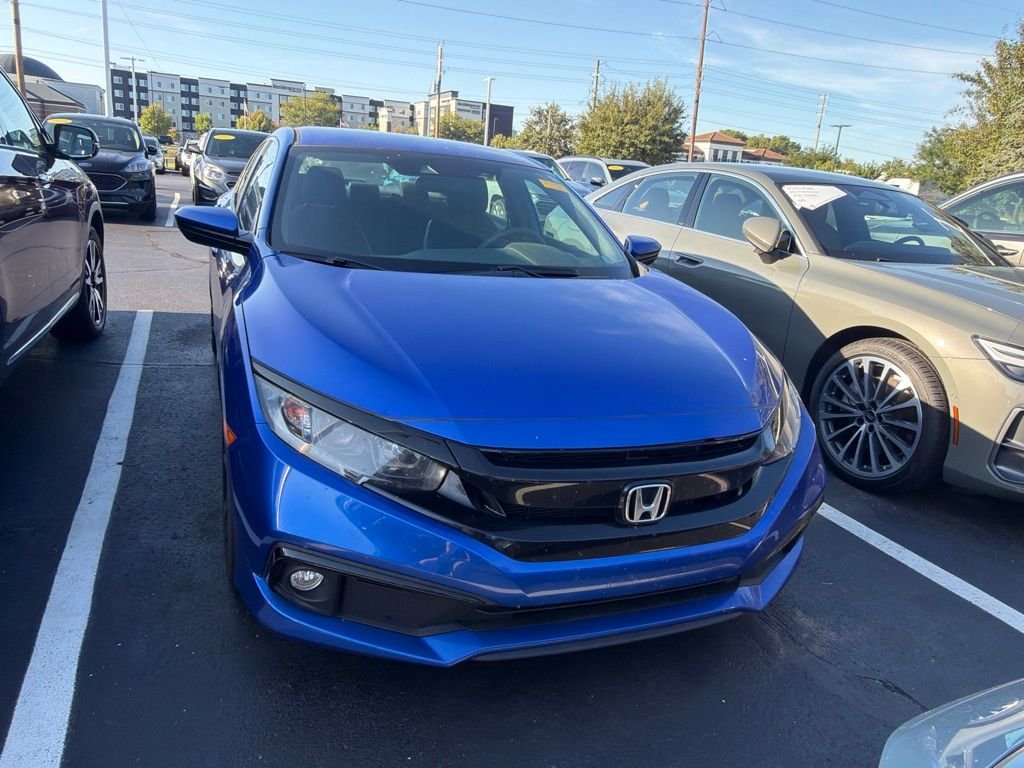 Used 2019 Aegean Blue Metallic Honda Sport image 5