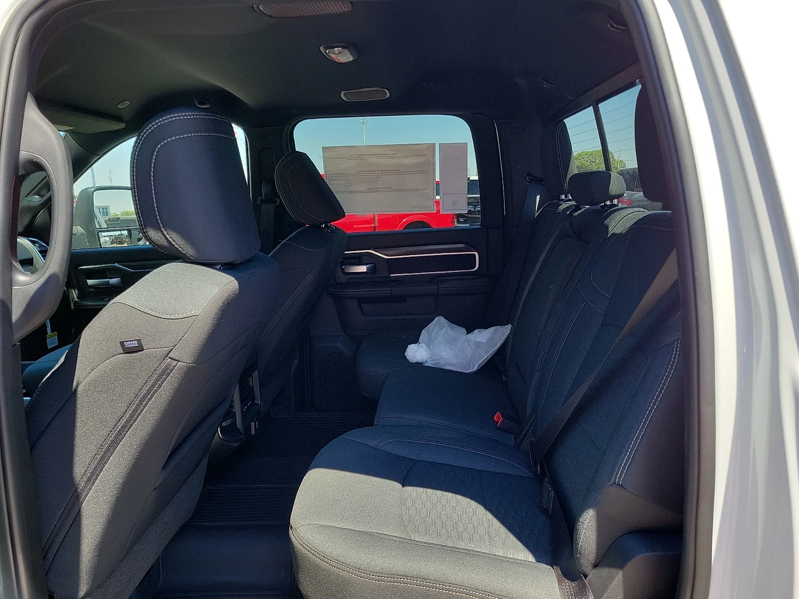 New 2026 Bright White Ram LONE STAR CREW CAB 4X4 8