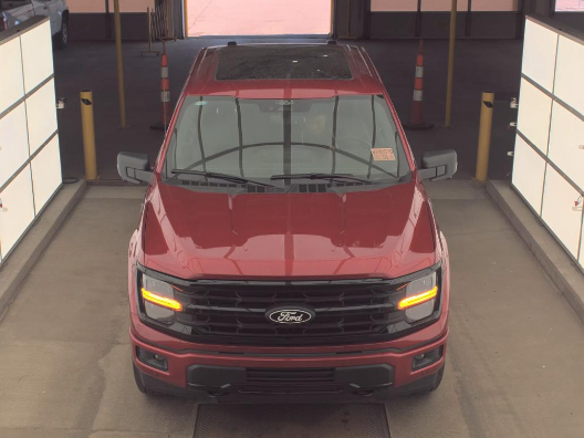 Certified Used 2025 Rapid Red Metallic Tinted Clearcoat Ford XLT image 2