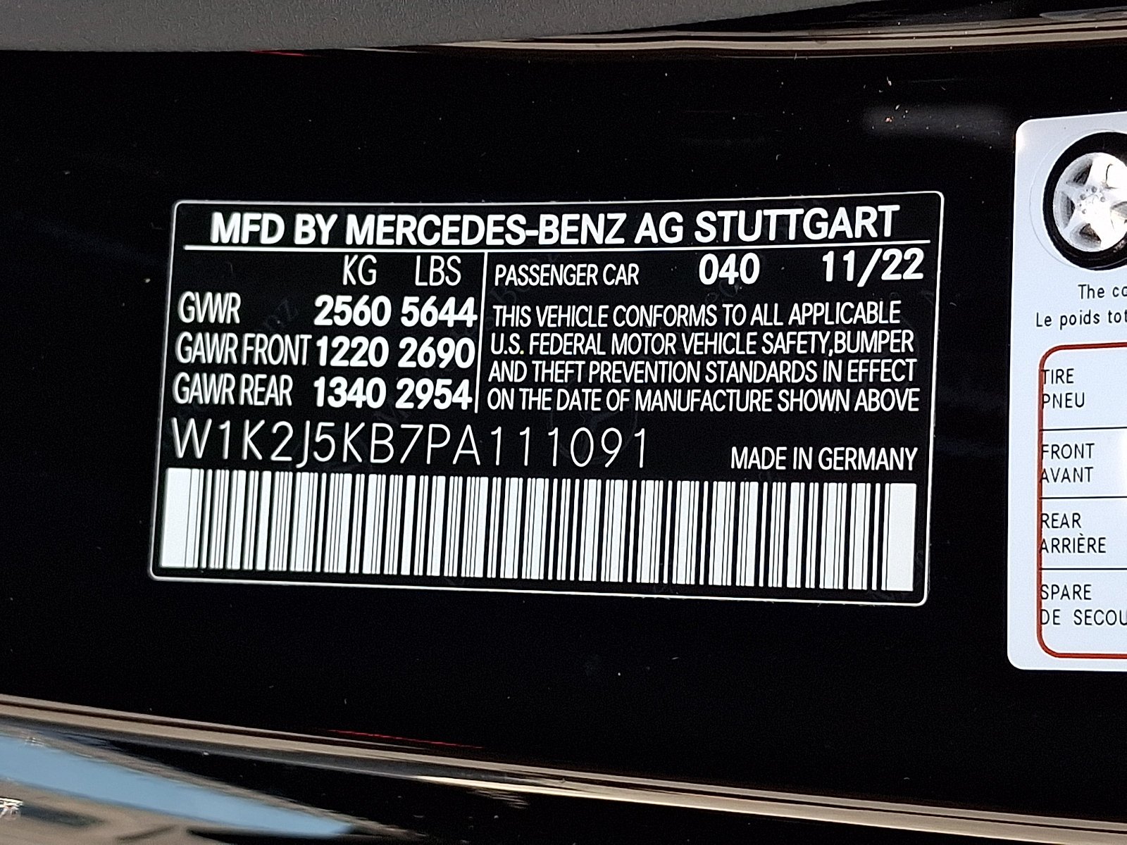 Certified Used 2023 Black   040 Mercedes-Benz CLS 450 image 28