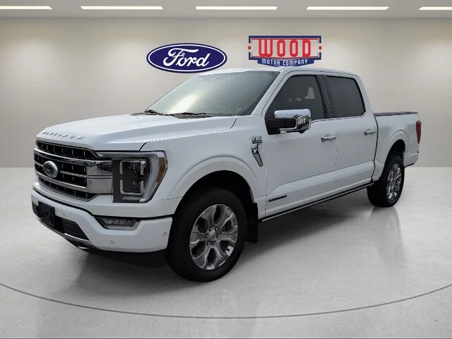Used 2022 White Metallic Ford Platinum image 7