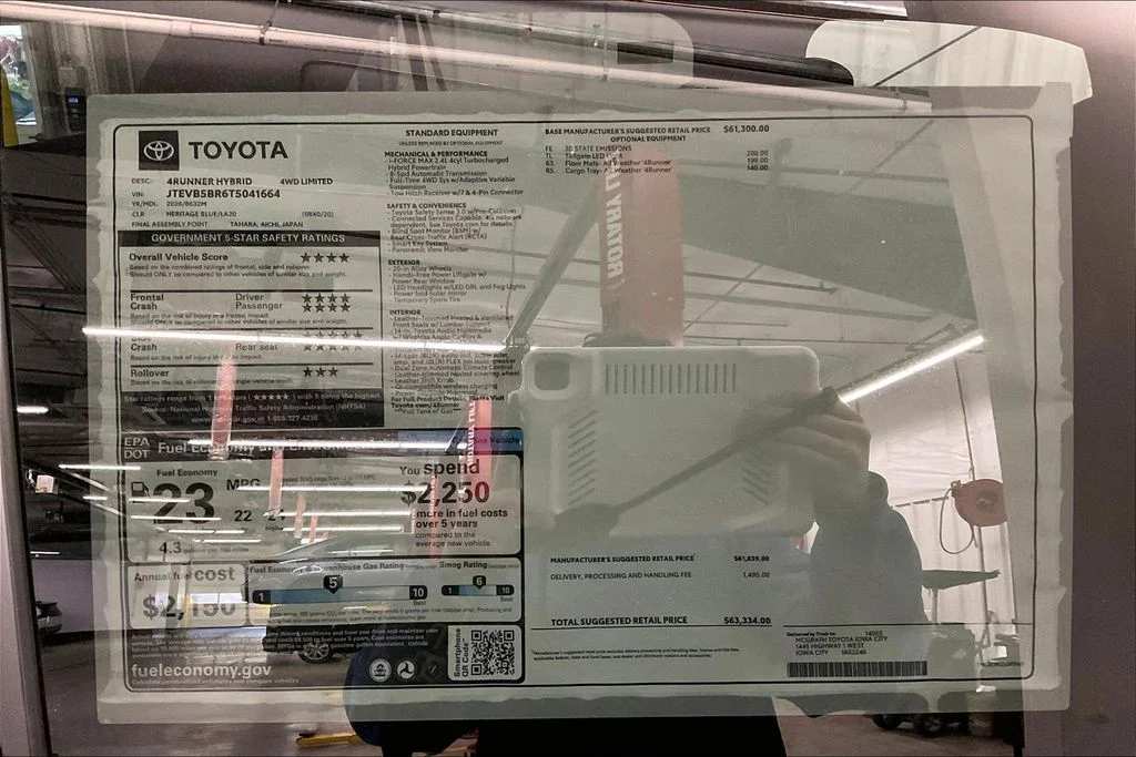 New 2026 Heritage Blue Toyota 4Runner Limited image 17