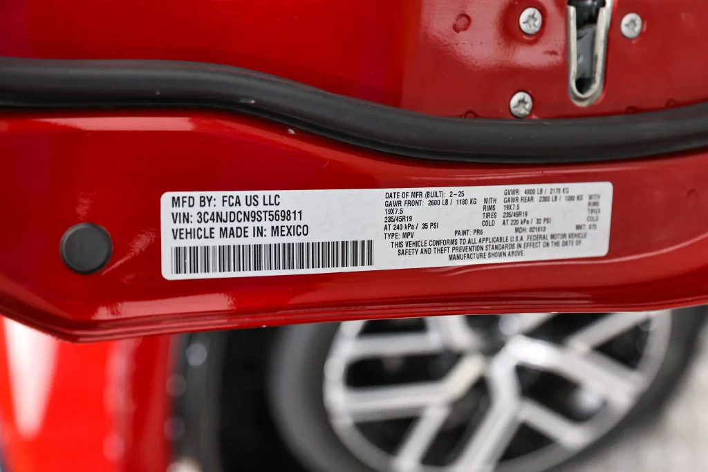 Certified Used 2025 Red Jeep Limited image 34
